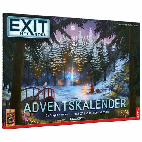 EXIT Adventskalender: De Magie van Kerst &ndash; Escape Room-adventskalender &ndash; 999 Games