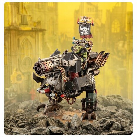 Warhammer 40,000 Orks: Big Mek Dakkarig &ndash; Walker-miniatuurset &ndash; Games Workshop