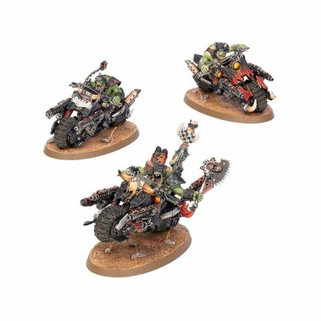 Warhammer 40,000 Orks: Warbikers &ndash; Cavalerie-miniatuurset &ndash; Games Workshop