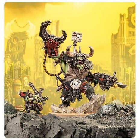 Warhammer 40,000 Orks: Warboss &ndash; Personage-miniatuurset &ndash; Games Workshop