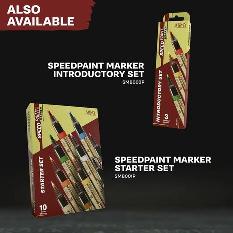 Speedpaint Marker 2.0 - Most Wanted Set &ndash; Miniatuurverfmarkerset &ndash; The Army Painter