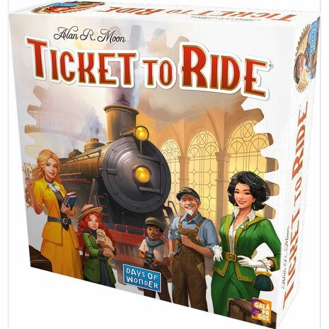 TICKET TO RIDE (NL) - USA (REFRESH) &ndash; Bordspel &ndash; Days of Wonder