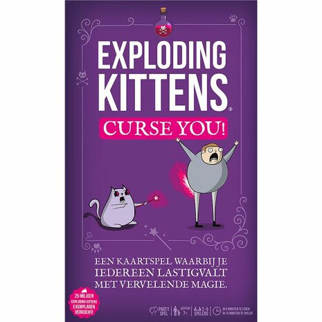 Exploding Kittens: Curse You! &ndash; Kaartspel &ndash; Exploding Kittens