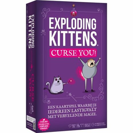 Exploding Kittens: Curse You! &ndash; Kaartspel &ndash; Exploding Kittens