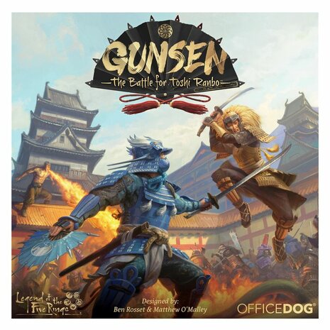Gunsen: The Battle for Toshi Ranbo &ndash; Gebiedscontrolebordspel &ndash; Office Dog
