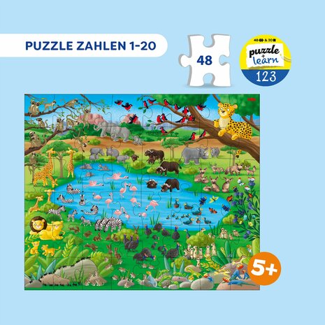 Cijfers 1-20: Puzzel (5+) &ndash; Leerpuzzel &ndash; HABA