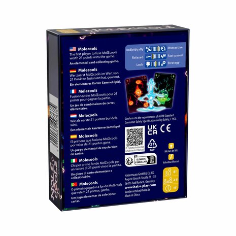 Molecools (8+) &ndash; Kaartspel &ndash; HABA