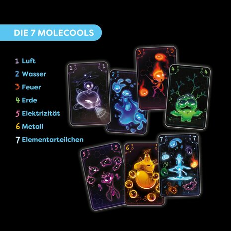 Molecools (8+) &ndash; Kaartspel &ndash; HABA