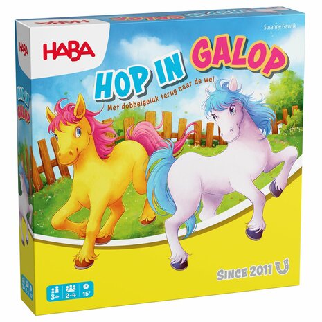 Hop in Galop! (3+) &ndash; Dobbelspel &ndash; HABA