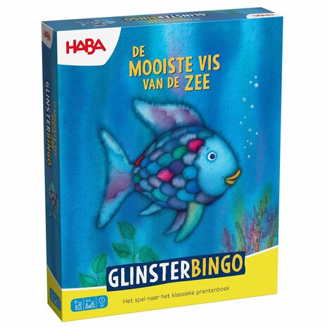 De Mooiste Vis van de Zee &ndash; Glinsterbingo (3+) &ndash; Kleurenspel &ndash; HABA