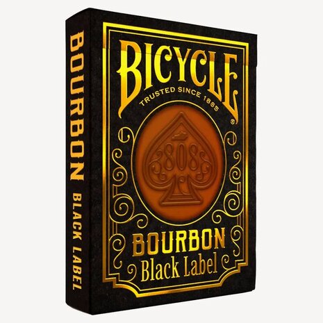 Bourbon Black Label &ndash; Speelkaarten &ndash; Bicycle