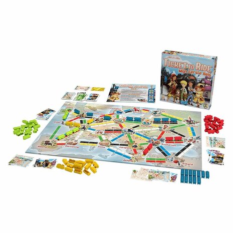Ticket to Ride: Mijn Eerste Reis Europa &ndash; Junior bordspel &ndash; Days of Wonder