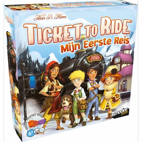 Ticket to Ride: Mijn Eerste Reis Europa &ndash; Junior bordspel &ndash; Days of Wonder