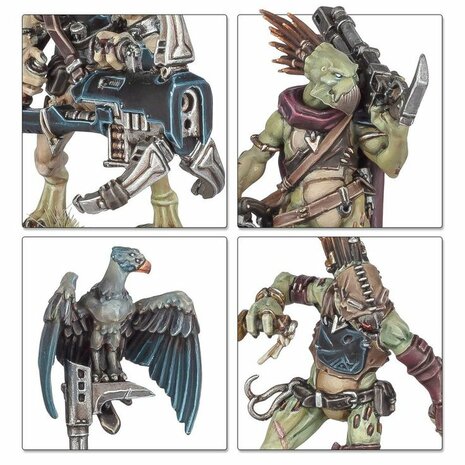 Warhammer 40,000 - T'au Empire Kroot Farstalkers &ndash; Miniatuurset &ndash; Games Workshop