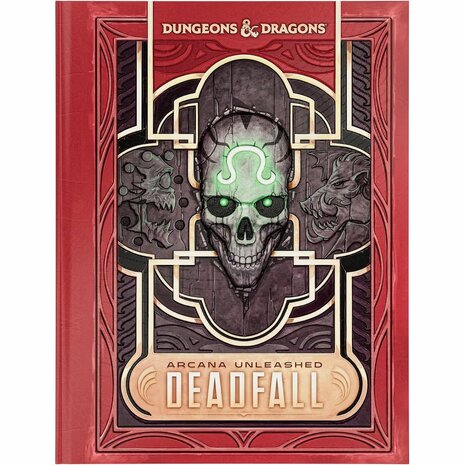 Dungeons & Dragons: Arcana Unleashed: Deadfall Alt Cover &ndash; RPG-avonturenboek &ndash; Wizards of the Coast