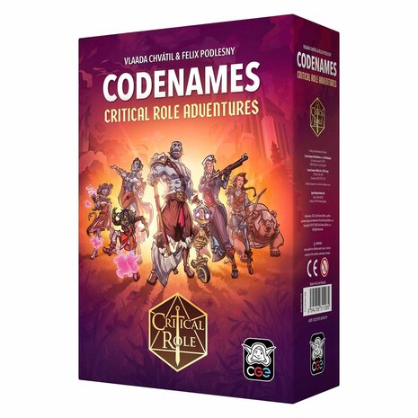 Codenames: Critical Role Adventures &ndash; Co&ouml;peratief woordspel &ndash; CGE