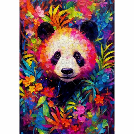 Playful Panda Cub (1000) &ndash; Legpuzzel &ndash; Enjoy