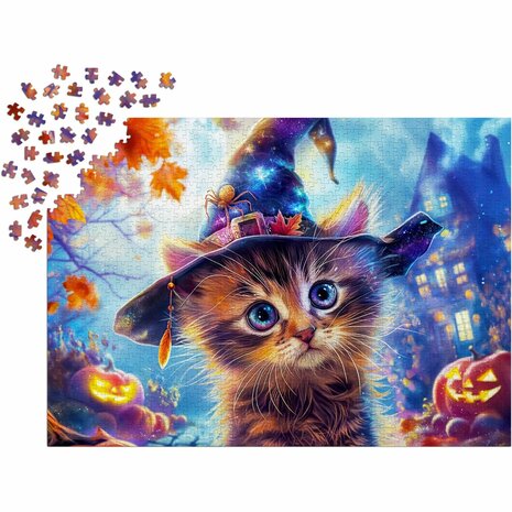 Little Witch Cat (1000) &ndash; Legpuzzel &ndash; Enjoy