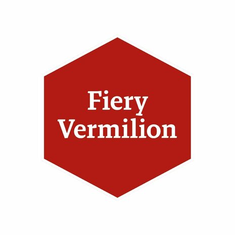 Fiery Vermilion - John Blanche Masterclass Warpaints &ndash; Acrylverf &ndash; The Army Painter