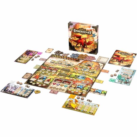 Emberheart &ndash; Worker-placementspel &ndash; Mindclash Games