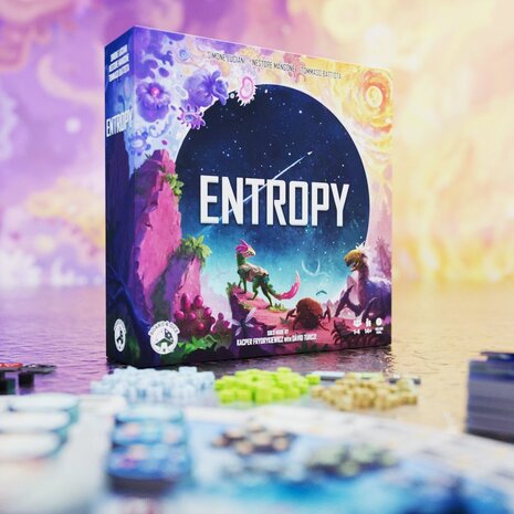 Entropy &ndash; Strategisch bordspel &ndash; Board & Dice