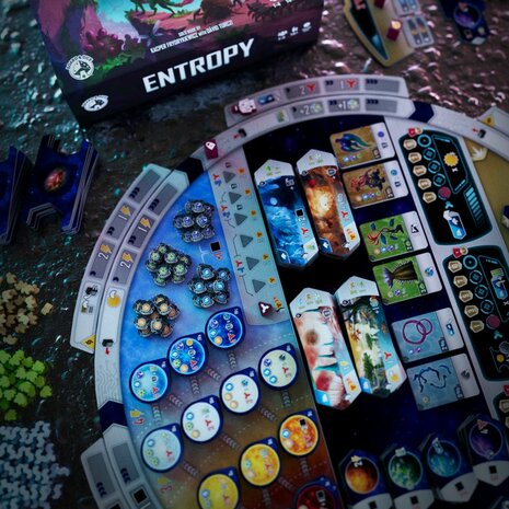 Entropy &ndash; Strategisch bordspel &ndash; Board & Dice