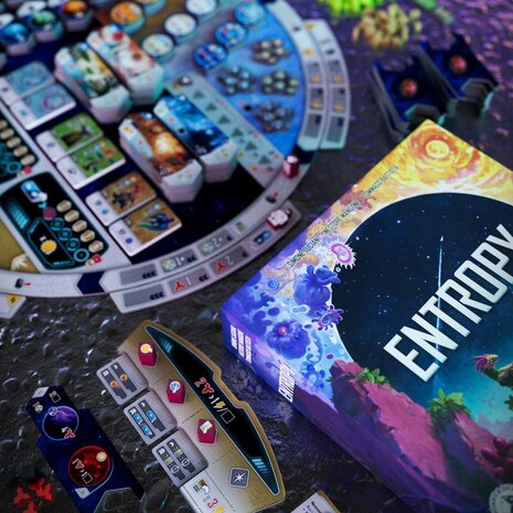 Entropy &ndash; Strategisch bordspel &ndash; Board & Dice