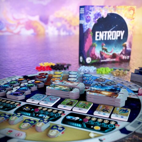 Entropy &ndash; Strategisch bordspel &ndash; Board & Dice