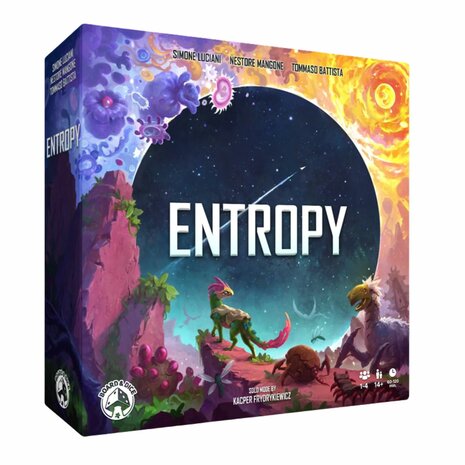 Entropy &ndash; Strategisch bordspel &ndash; Board & Dice