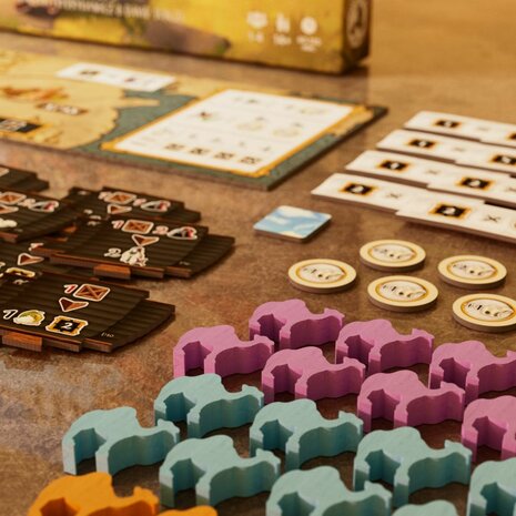 Tianxia: Silk Road &ndash; Bordspeluitbreiding &ndash; Board & Dice