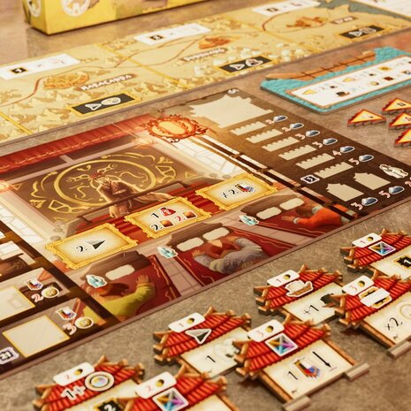 Tianxia: Silk Road &ndash; Bordspeluitbreiding &ndash; Board & Dice