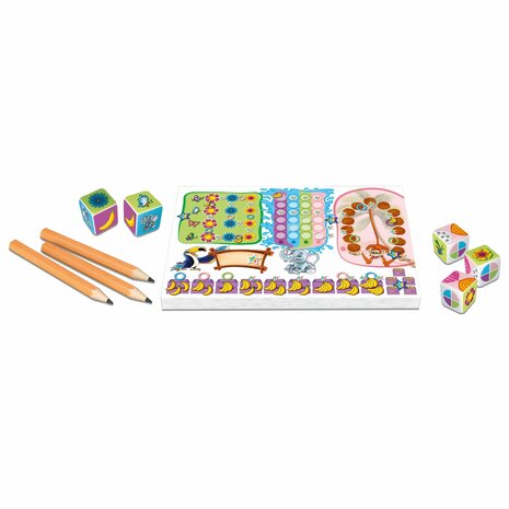 Clever Junior: Junglefeest &ndash; Dobbelspel &ndash; 999 Games
