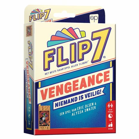 Flip 7: Vengeance &ndash; Kaartspel &ndash; 999 Games