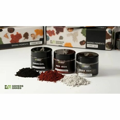 Basing Pigments Core Set &ndash; Pigmentset &ndash; GamersGrass