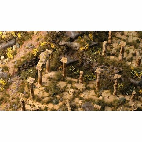 Mediterranean Temple Basing Box &ndash; Basing Set &ndash; GamersGrass