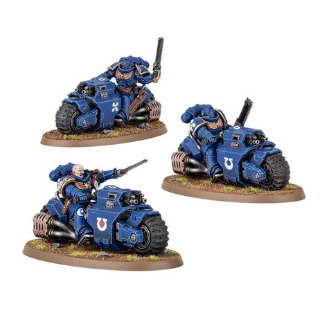 Warhammer 40,000 Space Marines: Outrider Squad &ndash; Miniatuurset &ndash; Games Workshop