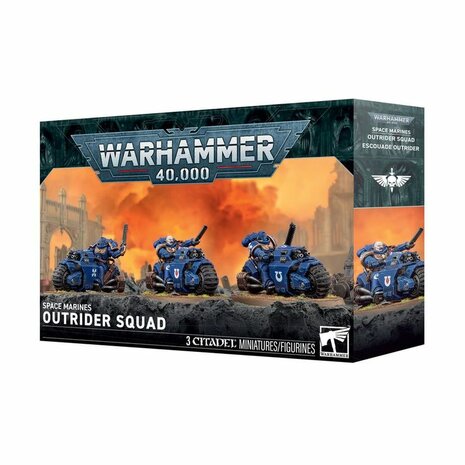 Warhammer 40,000 Space Marines: Outrider Squad &ndash; Miniatuurset &ndash; Games Workshop