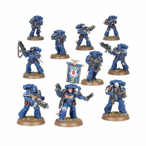 Warhammer 40,000 Space Marines: Intercessor Squad &ndash; Miniatuurset &ndash; Games Workshop