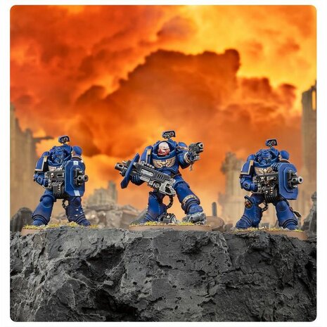 Warhammer 40,000 Space Marines: Eradicator Squad with Heavy Bolters &ndash; Miniatuurset &ndash; Games Workshop