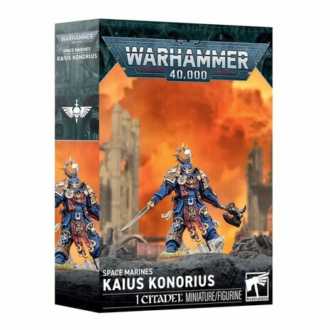 Warhammer 40,000 Space Marines: Kaius Konorius &ndash; Karakterminiatuur &ndash; Games Workshop