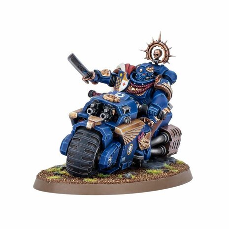 Warhammer 40,000 Space Marines: Captain on Bike &ndash; Karakterminiatuur &ndash; Games Workshop