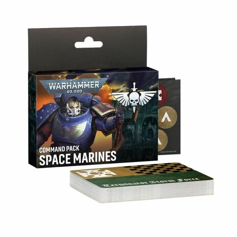 Warhammer 40,000 Space Marines: Command Pack &ndash; Referentiekaartenset &ndash; Games Workshop