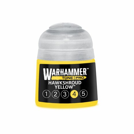 Hawkshroud Yellow 4 Warhammer Tone Pro &ndash; Miniatuurverf &ndash; Games Workshop