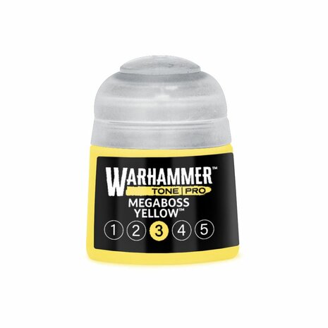 Megaboss Yellow 3 Warhammer Tone Pro &ndash; Miniatuurverf &ndash; Games Workshop
