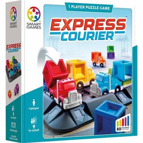 Express Courier (9+) &ndash; Logicaspel &ndash; SmartGames