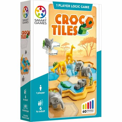Croco Tiles (6+) &ndash; Logicaspel &ndash; SmartGames