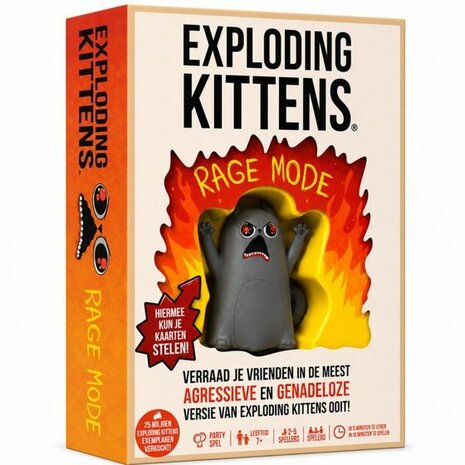 Exploding Kittens Rage Mode (NL) &ndash; Kaartspel &ndash; Exploding Kittens