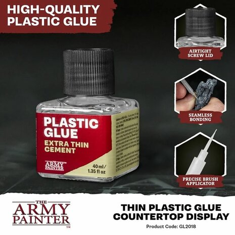 Thin Plastic Glue (40ml) &ndash; Kunststoflijm &ndash; The Army Painter