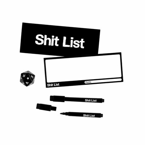 Cards Against Humanity: Shit List &ndash; Partykaartspel &ndash; Cards Against Humanity