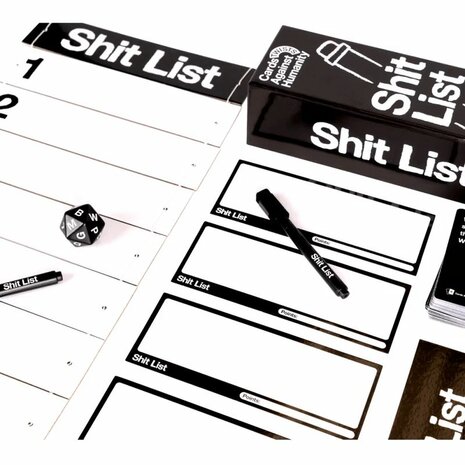 Cards Against Humanity: Shit List &ndash; Partykaartspel &ndash; Cards Against Humanity
